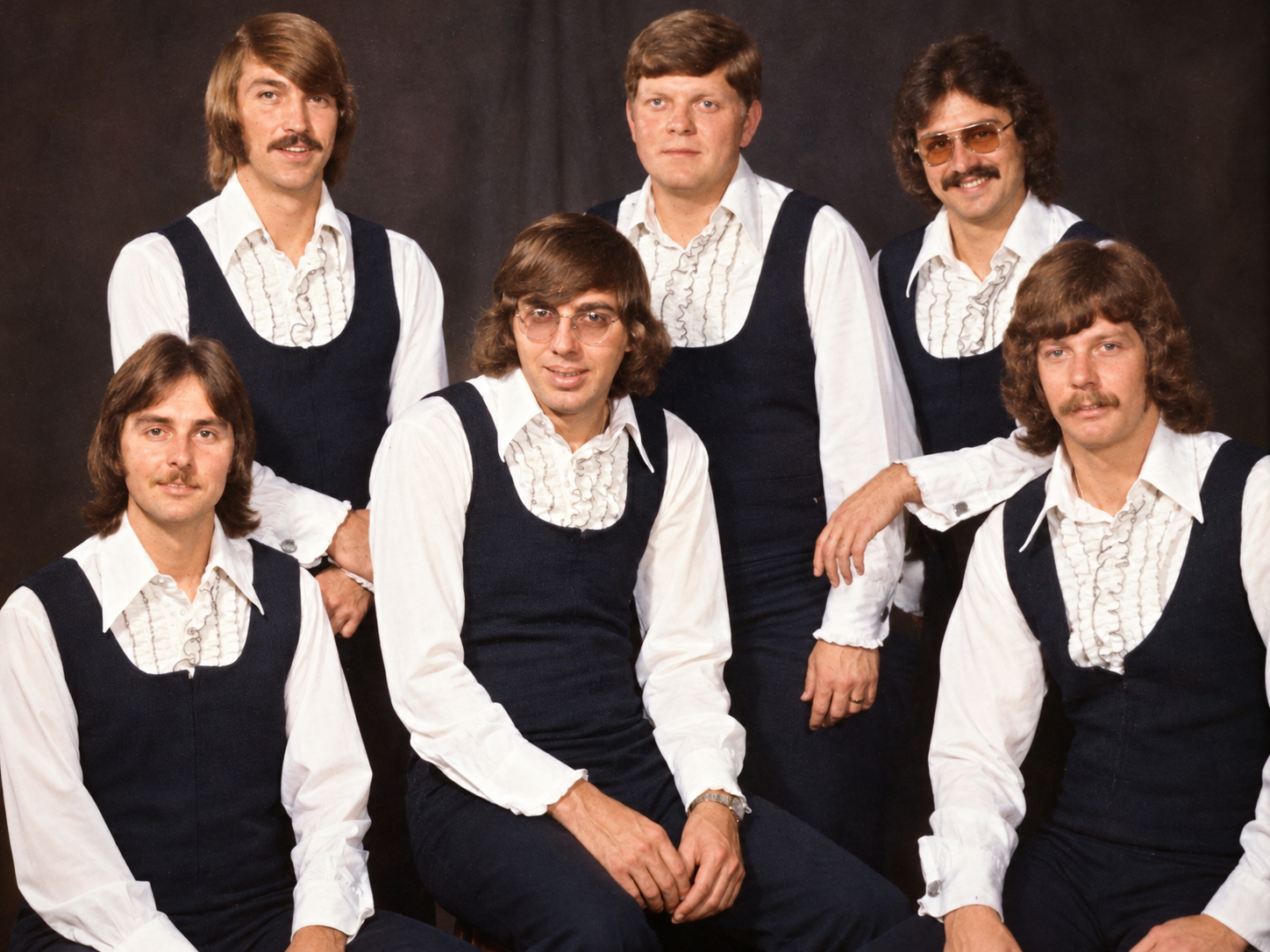 Time Cycle Band — Early 1970s — Colorized photograph